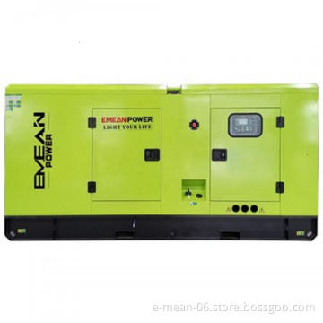With WP4.1D66E200 soundproof silent automatic 50kw 63KVA diesel generator price